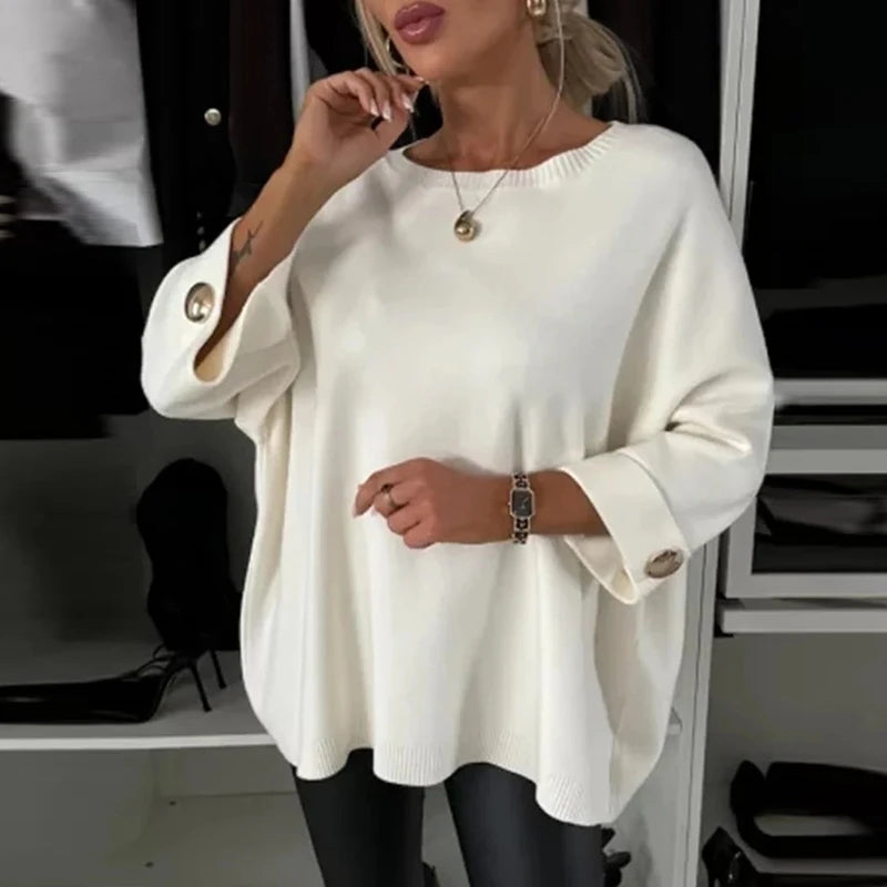 Willa™ |  Effen Gebreide Trui